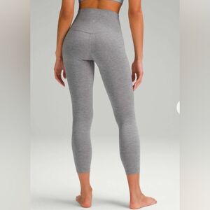 Lululemon Align High-Rise Pant Legging Yoga Gym Heathered Core Medium Grey Nulu